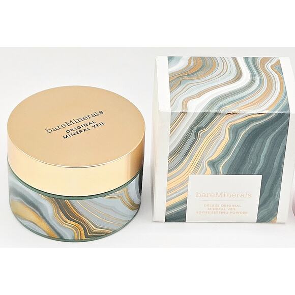 Bare Minerals Deluxe Mineral Veil Loose Setting Powder Translucent 26g JUMBO - Picture 4 of 4